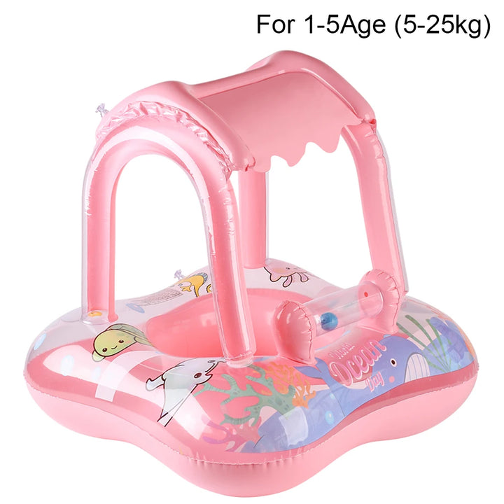 Boia Infantil com Cobertura – Flutuação Segura e Divertida para os Mais Pequenos!