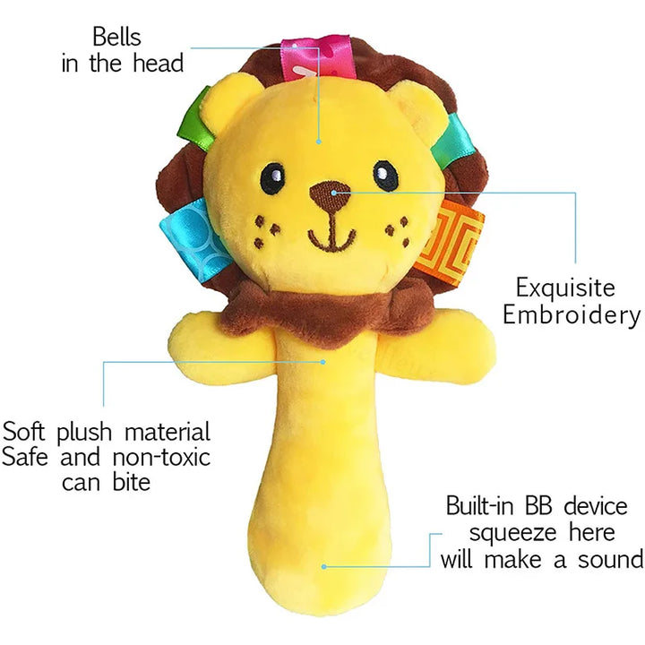 Peluchinho Musical – Chocalho Educativo para Bebés