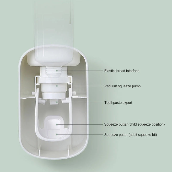 Dispenser Automático de Pasta de Dentes