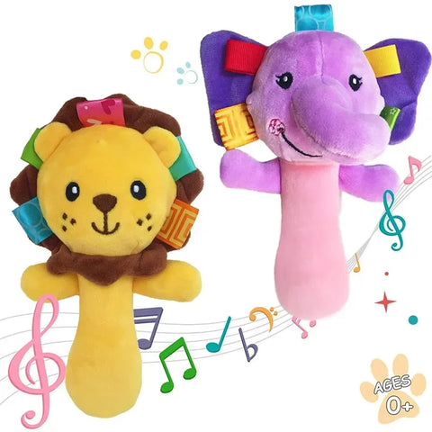 Peluchinho Musical – Chocalho Educativo para Bebés
