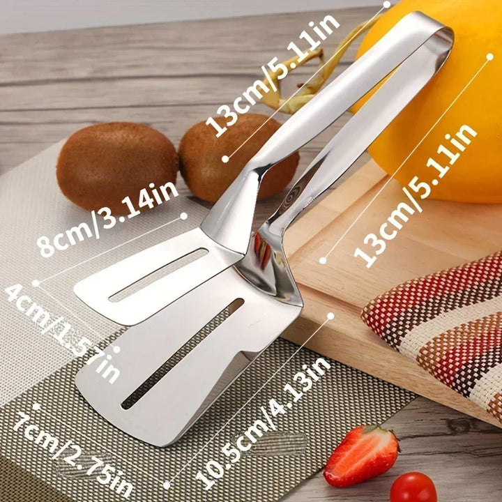 Pinça de Cozinha em Aço Inoxidável