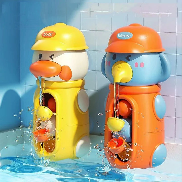 Brinquedo de Banho com Ventosa e Rodinhas de Água