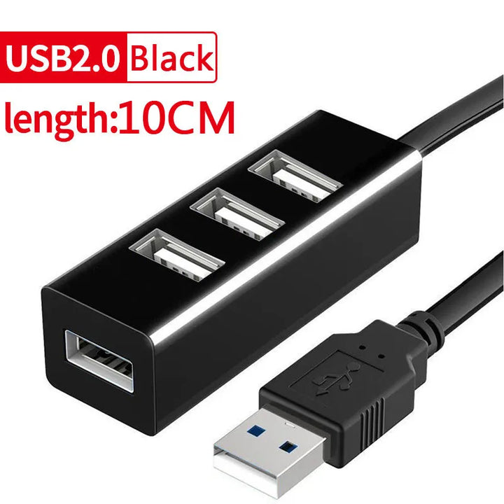 Hub USB 2.0 de 4 Portas da Zenite Home