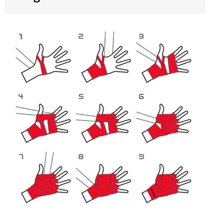 Bandagens de Algodão para Boxe 3M / 5M