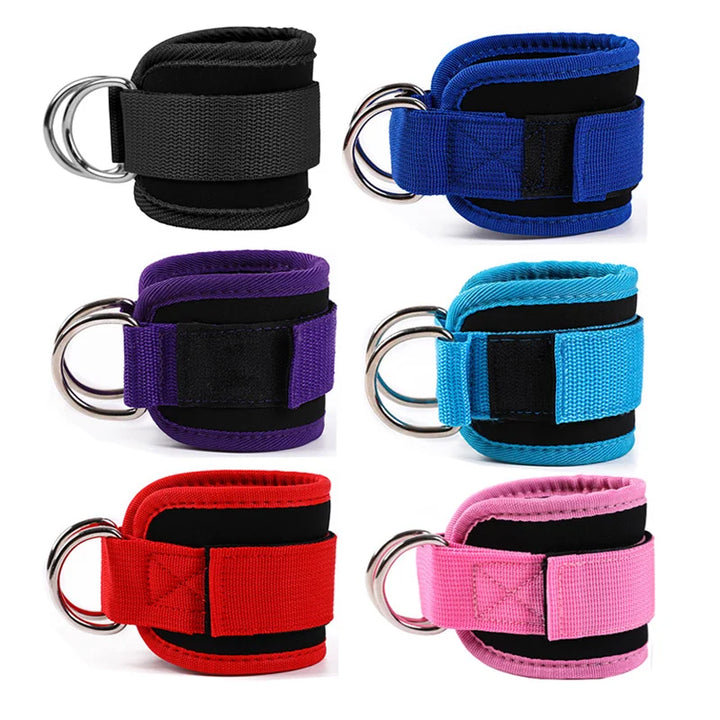 Tiras de Tornozelo com Duplo D-Ring