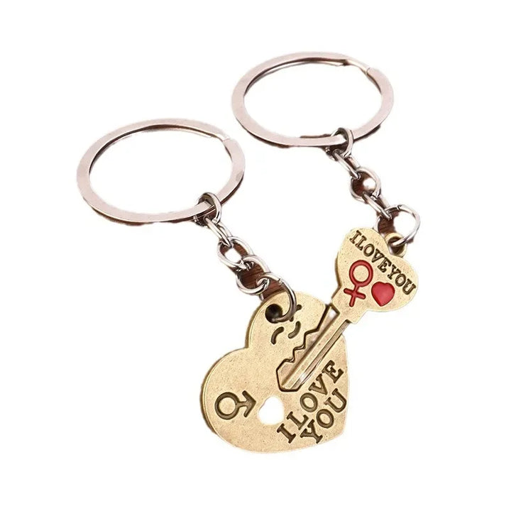 Conjunto de Porta-Chaves “I Love You”