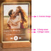 Placa Acrílica Spotify Personalizada com Luz LED