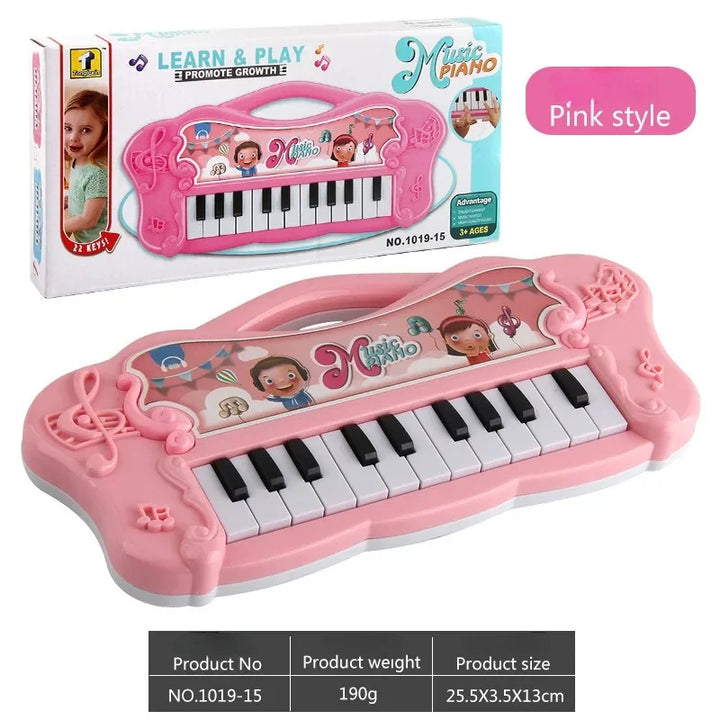 Piano Eletrónico Educativo para Crianças