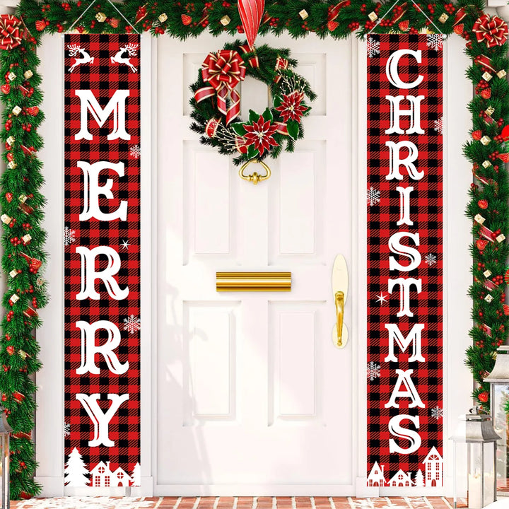 Banner Decorativo de Soldado Quebra-Nozes - Decoração de Porta Natal 2024