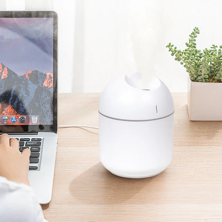 Difusor de Aroma e Humidificador Mini USB