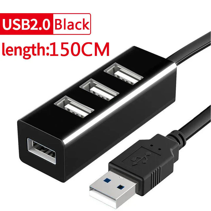 Hub USB 2.0 de 4 Portas da Zenite Home