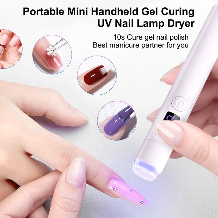 Mini Lâmpada UV LED para Unhas