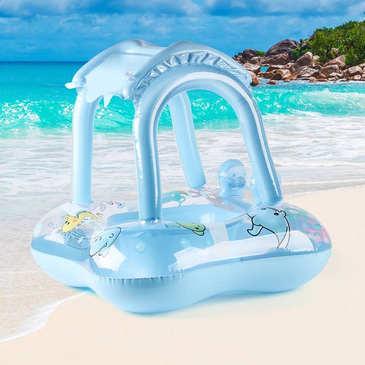 Boia Infantil com Cobertura – Flutuação Segura e Divertida para os Mais Pequenos!