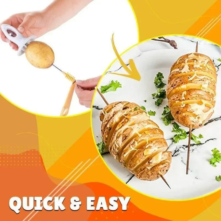 Cortador Espiral de Batata e Legumes