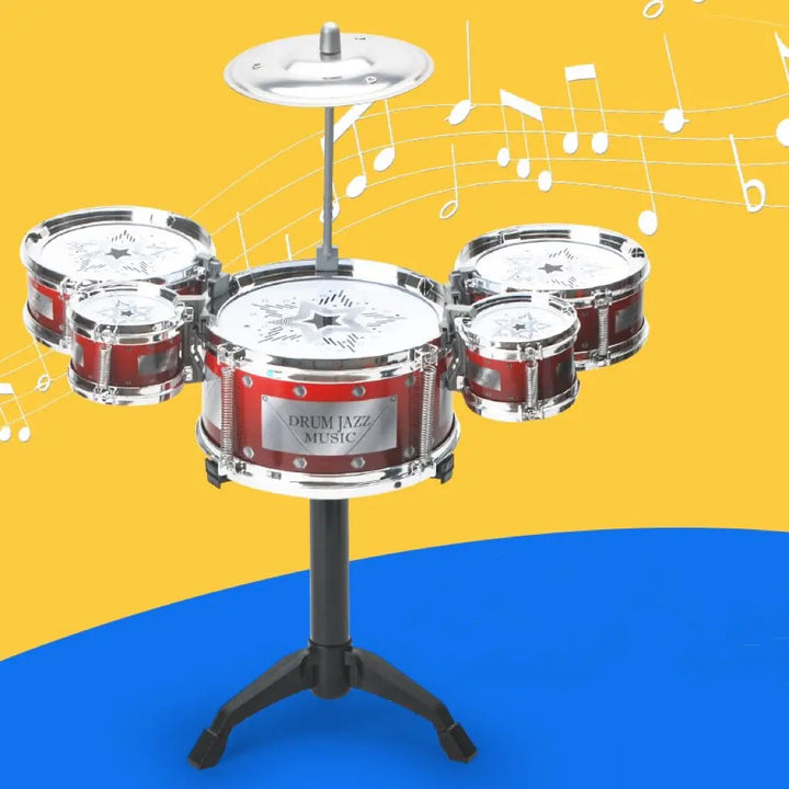 🥁 Bateria Infantil Jazz – O Primeiro Passo para a Música! 🎶