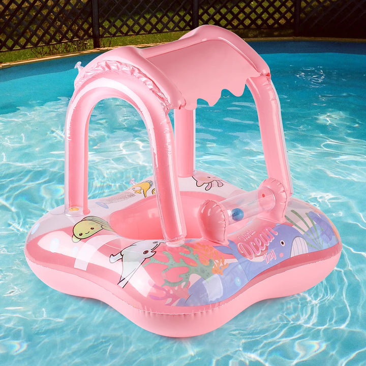 Boia Infantil com Cobertura – Flutuação Segura e Divertida para os Mais Pequenos!