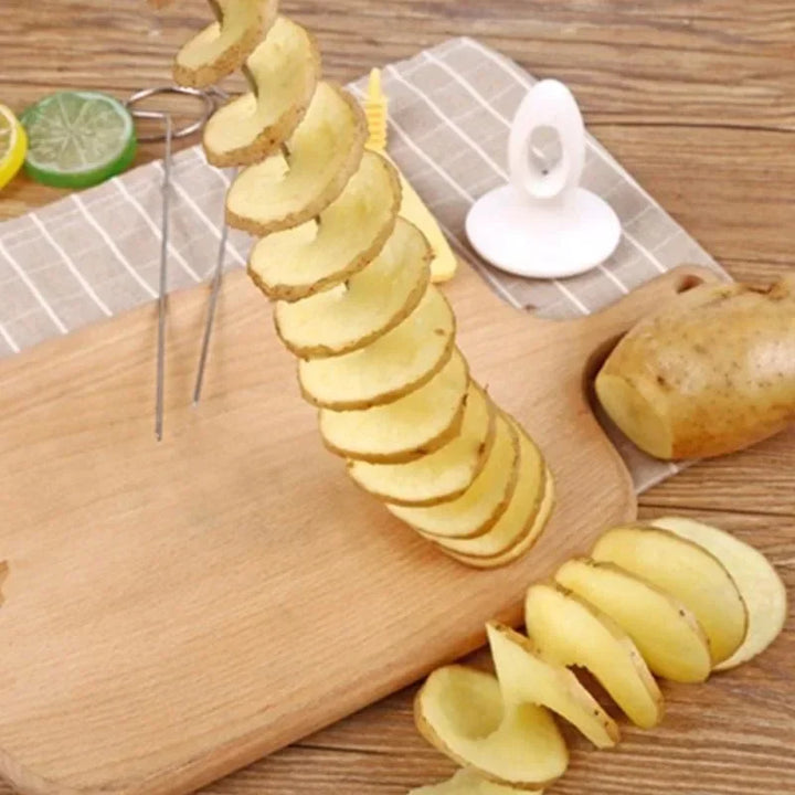 Cortador Espiral de Batata e Legumes