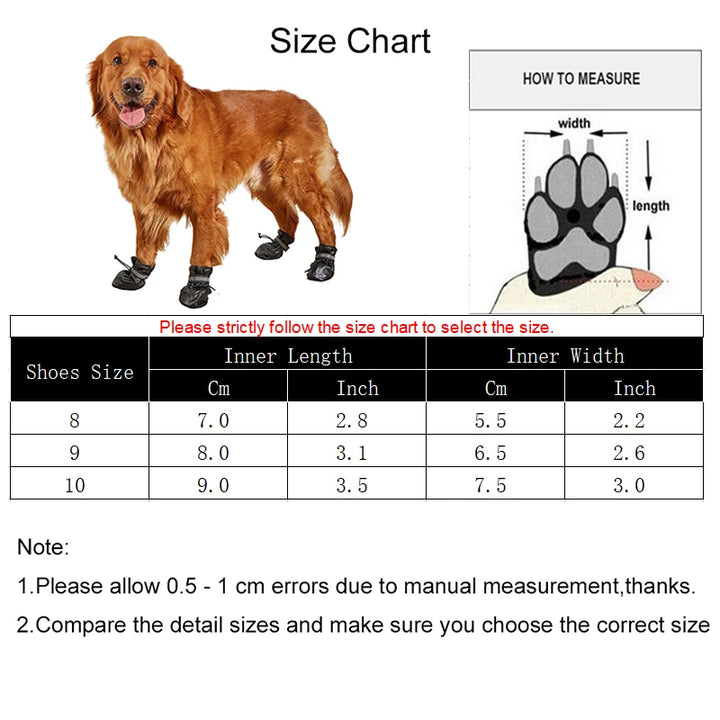 Botas Impermeáveis para Cães