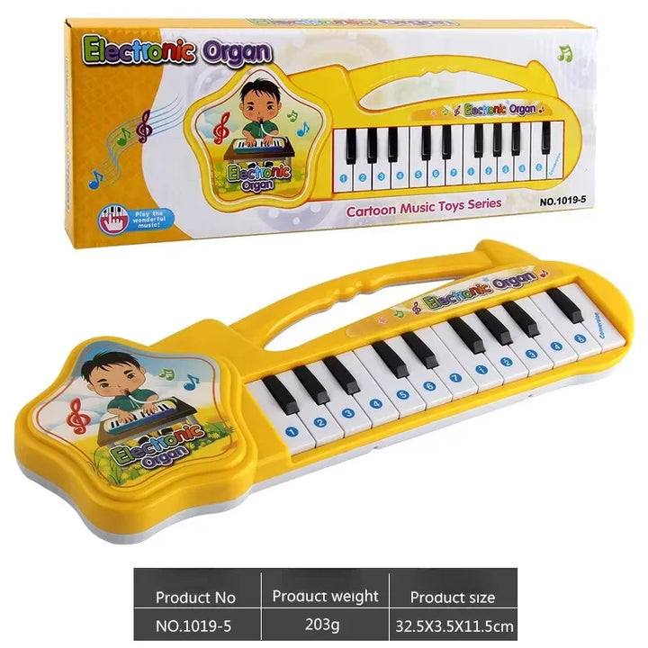 Piano Eletrónico Educativo para Crianças