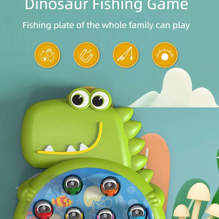 Jogo Magnético de Dinossauros