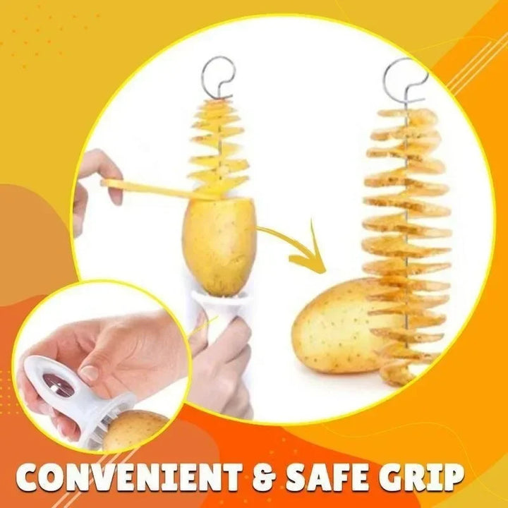 Cortador Espiral de Batata e Legumes