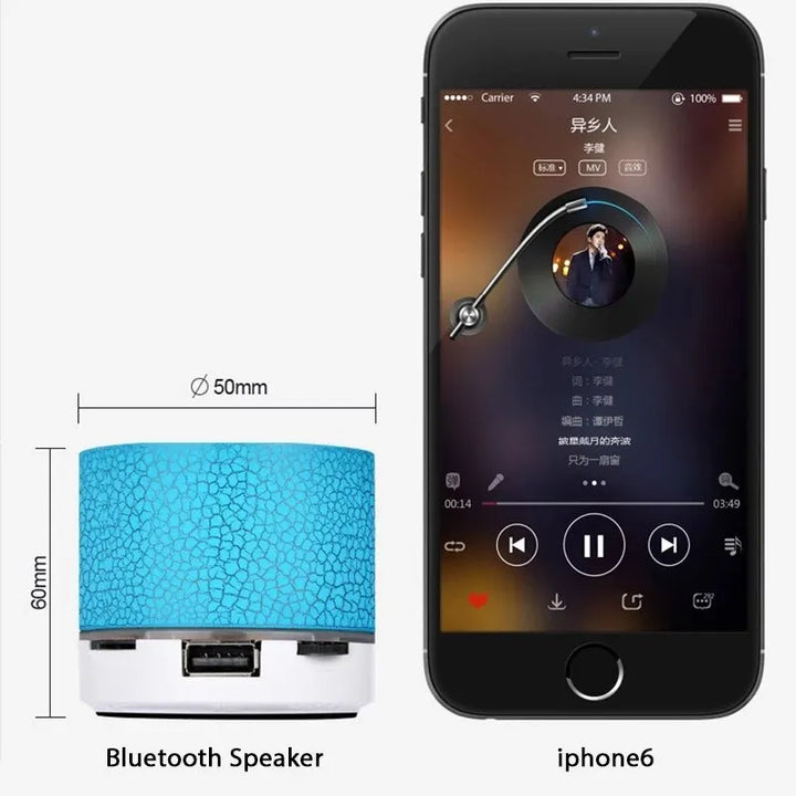 Altifalante Bluetooth Mini