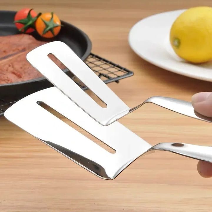 Pinça de Cozinha em Aço Inoxidável