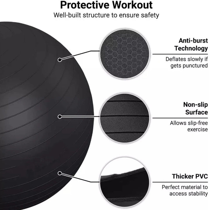 Bola de Exercícios Yoga Balance – 65/75/85cm