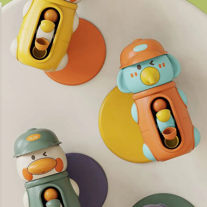 Brinquedo de Banho com Ventosa e Rodinhas de Água