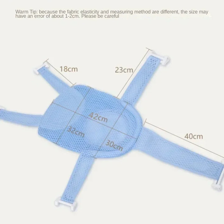 Suporte de Banho Ajustável para Recém-nascidos