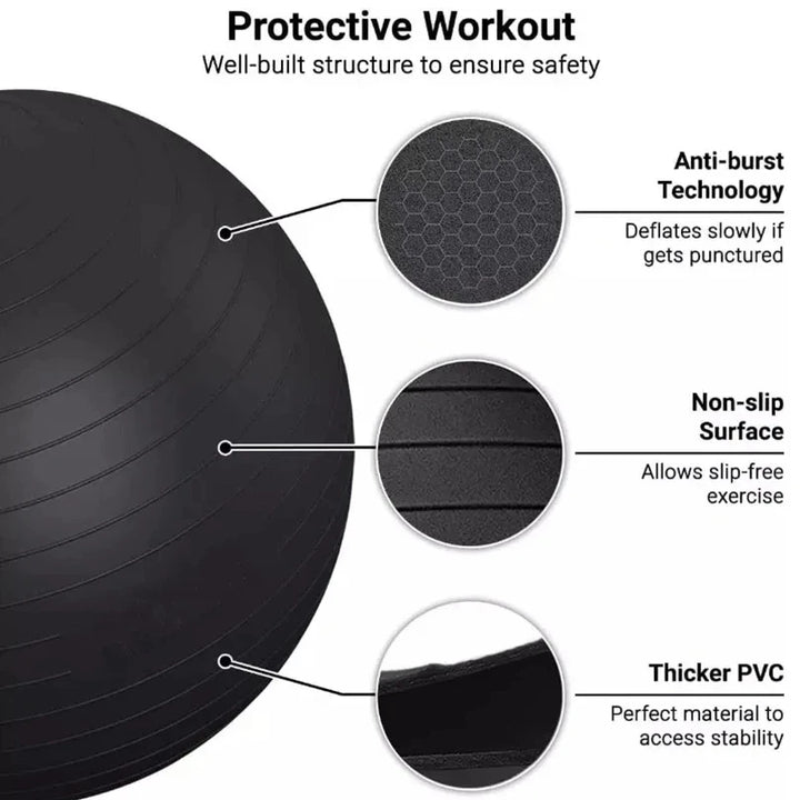 Bola de Exercícios Yoga Balance – 65/75/85cm