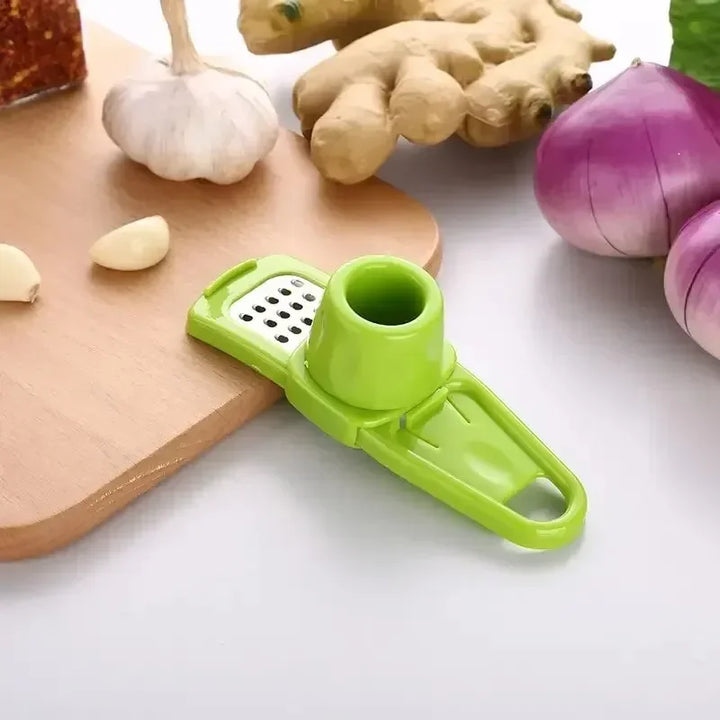 Mini Triturador de Alho Manual – Gadget Criativo para Cozinha