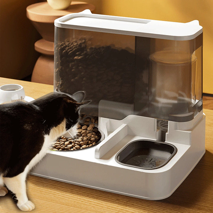 Dispenser de Água 2 em 1 para Gatos e Cães