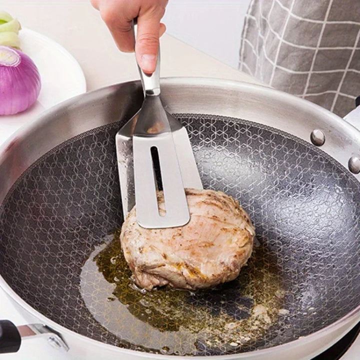 Pinça de Cozinha em Aço Inoxidável