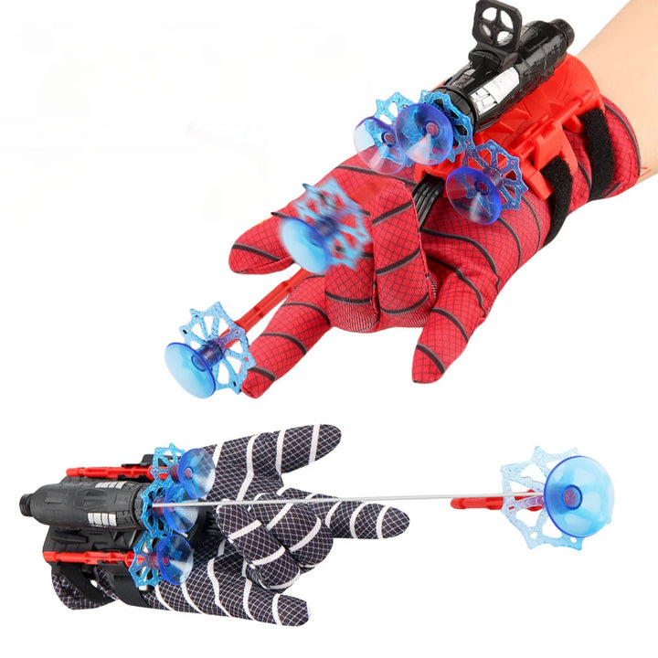 Lançador de Teias do Homem-Aranha + Mini Figura de Ação