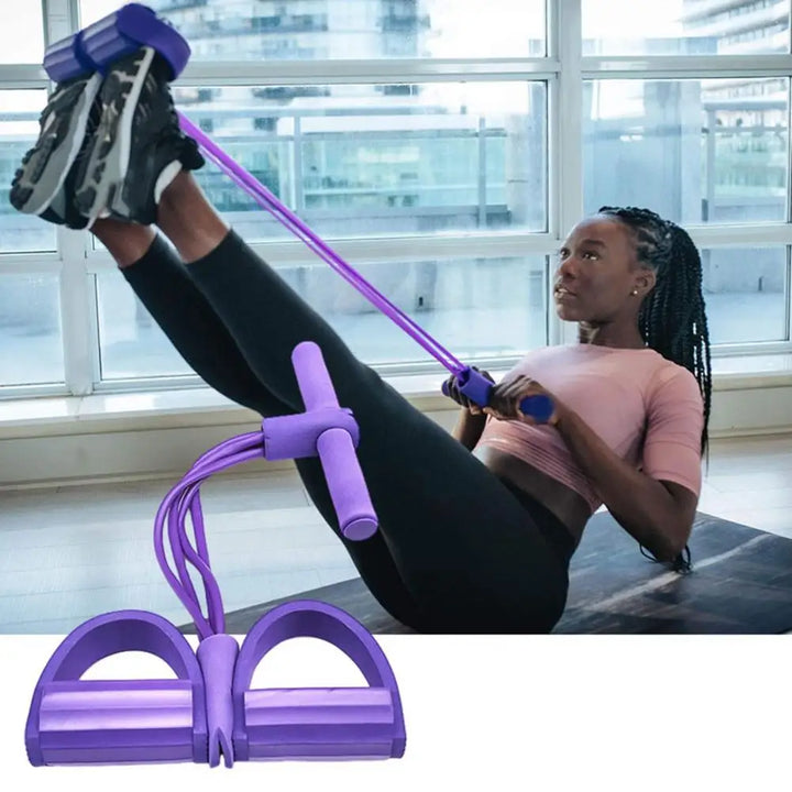 Extensor Elástico Multiusos com Pedal
