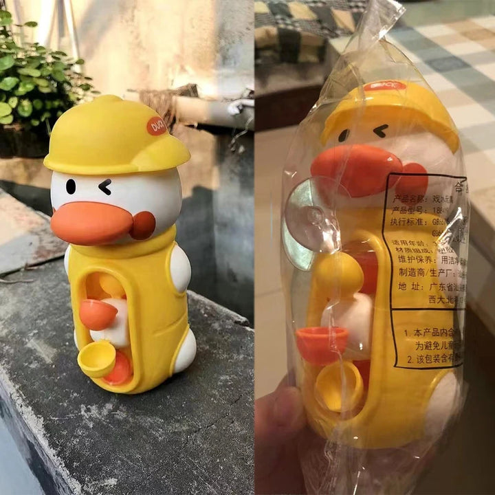 Brinquedo de Banho com Ventosa e Rodinhas de Água